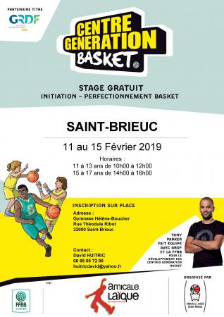 Centre Generation Basket - Février 2019